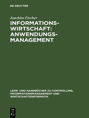 cover image of Informationswirtschaft